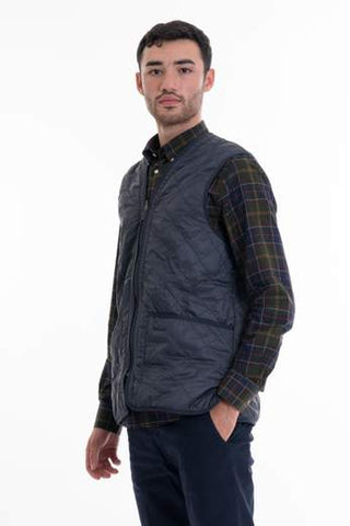 BARBOUR M PALARQUILT WAISTCOAT ZIP LINEAR MLI0002 NY91