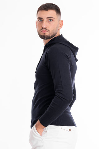 OUTFIT M KNITWEAR CREW NECK WITH HOOD M029 174