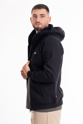 DICKIES M OAKPORT ZIP HOODIE DK0A4XD3BLK1