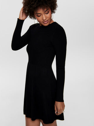 ONLY W ALMA LONG SLEEVES O-NECK KNIT DRESS 15185761