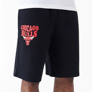 NEW ERA BERMUDA IN FELPA NBA SCRIPT CHICAGO BULLS UOMO 60435508 001