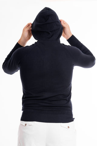 OUTFIT M KNITWEAR CREW NECK WITH HOOD M029 174