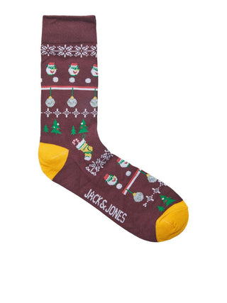 JACK&amp;JONES M JINGLE SOCKS GIFTBOX 12222807