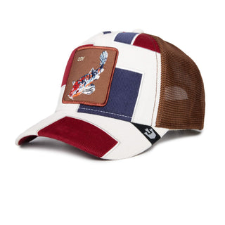 GOORIN BROS CARPY DIEM PATCHWORK BASEBALL CAP 1102