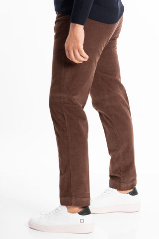 HYPS PANTALONE UOMO IN VELLUTO 500 RIGHE PRATO 23