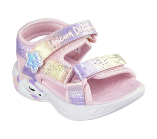 SKECHERS UNICORN DREAMS JR SANDALS 302682N LPMT