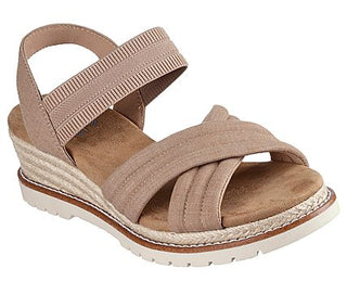 SKECHERS DESERT CHILL SWEET CROSSING SANDALS 114685 TAN