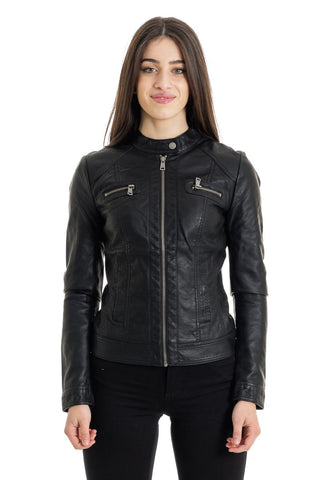ONLY Women's Biker Leather Jacket